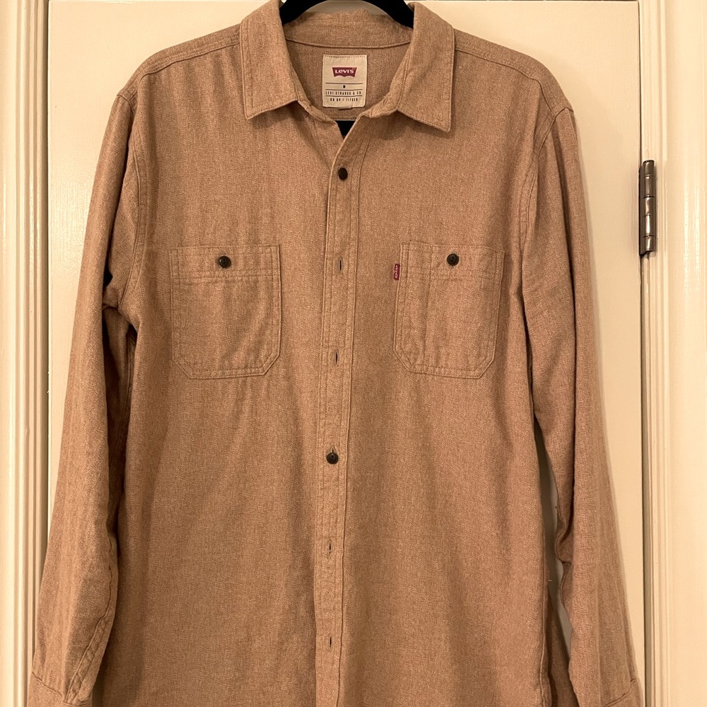 Long Sleeve Button Down Levi’s shirt.